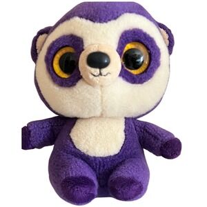 YooHoo Purple Lemur Plush‎ Stuffed Animal Toy Big Eyes Cute Kids